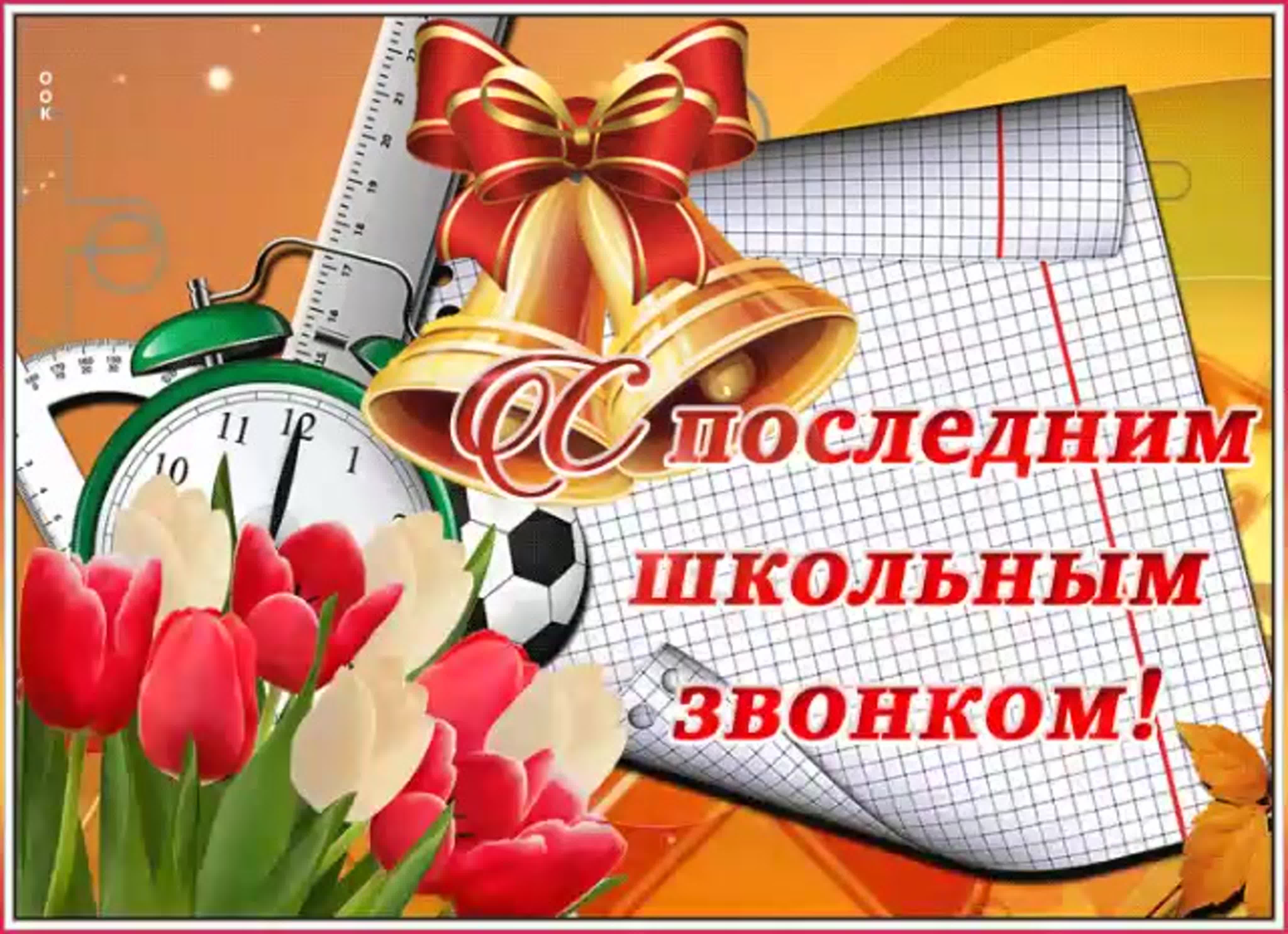 Поздравление и.о. председателя комитета по образованию администрации муниципального образования «Город Саратов» Е.Б. Перепелициной с последним звонком.